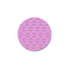 Paulownia Flowers Japanese Style Golf Ball Marker by Pakrebo