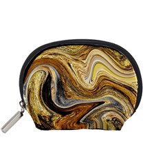 Abstract Acrylic Art Artwork Accessory Pouch (small)