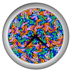 Ml 170 3 Wall Clock (silver) by ArtworkByPatrick