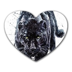 Panther Heart Mousepads by kot737