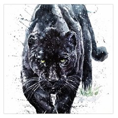 Panther Large Satin Scarf (square) by kot737