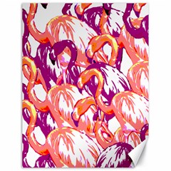 Flamingos Canvas 18  X 24  by StarvingArtisan