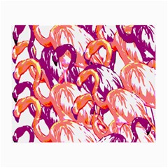 Flamingos Small Glasses Cloth (2-side) by StarvingArtisan