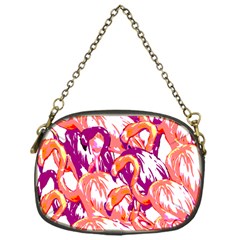 Flamingos Chain Purse (one Side) by StarvingArtisan