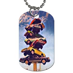 Pretty Colors Cars Dog Tag (two Sides) by StarvingArtisan