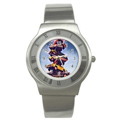 Pretty Colors Cars Stainless Steel Watch by StarvingArtisan