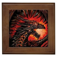 Dragon Framed Tiles