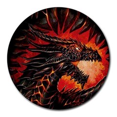 Dragon Round Mousepads