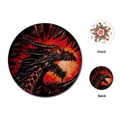 Dragon Playing Cards (round)