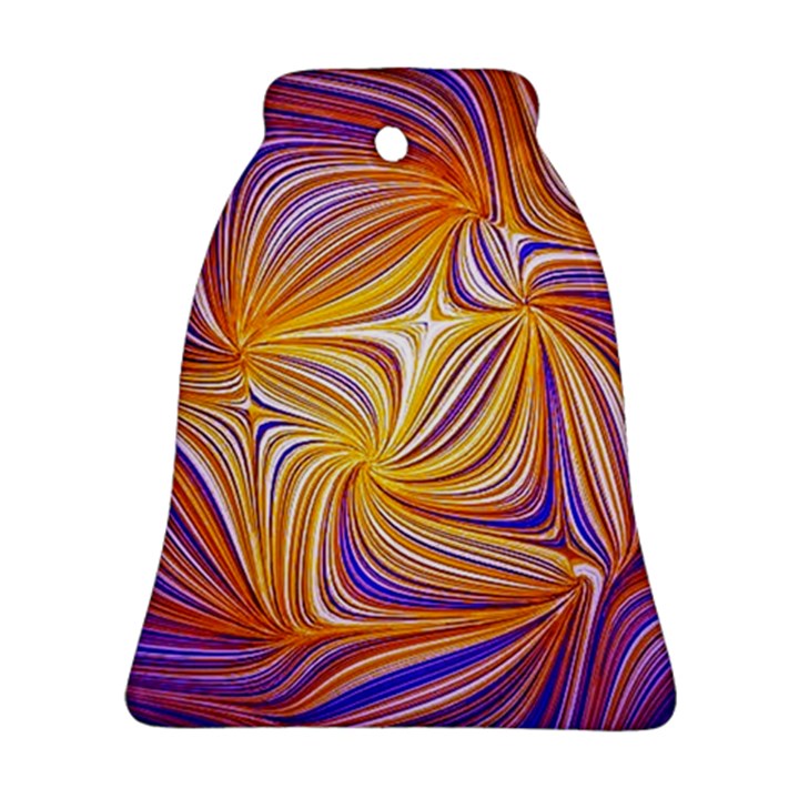 Electric Field Art LII Ornament (Bell)