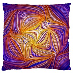 Electric Field Art Lii Standard Flano Cushion Case (one Side) by okhismakingart