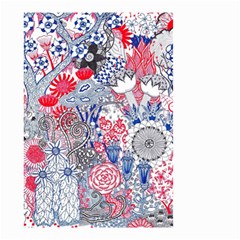 Floral Jungle  Small Garden Flag (two Sides) by okhismakingart