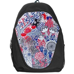 Floral Jungle  Backpack Bag by okhismakingart