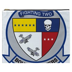United States Navy Strike Fighter Squadron 2 Insignia Cosmetic Bag (xxxl) by abbeyz71