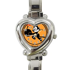 United States Navy Strike Fighter Squadron 31 Heart Italian Charm Watch by abbeyz71