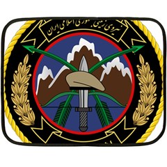 Iranian Army 23rd Takavar Division Insignia Fleece Blanket (mini) by abbeyz71