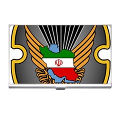 Insignia Of Iranian Army 55th Airborne Brigade Business Card Holder by abbeyz71