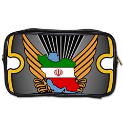 Insignia Of Iranian Army 55th Airborne Brigade Toiletries Bag (two Sides) by abbeyz71