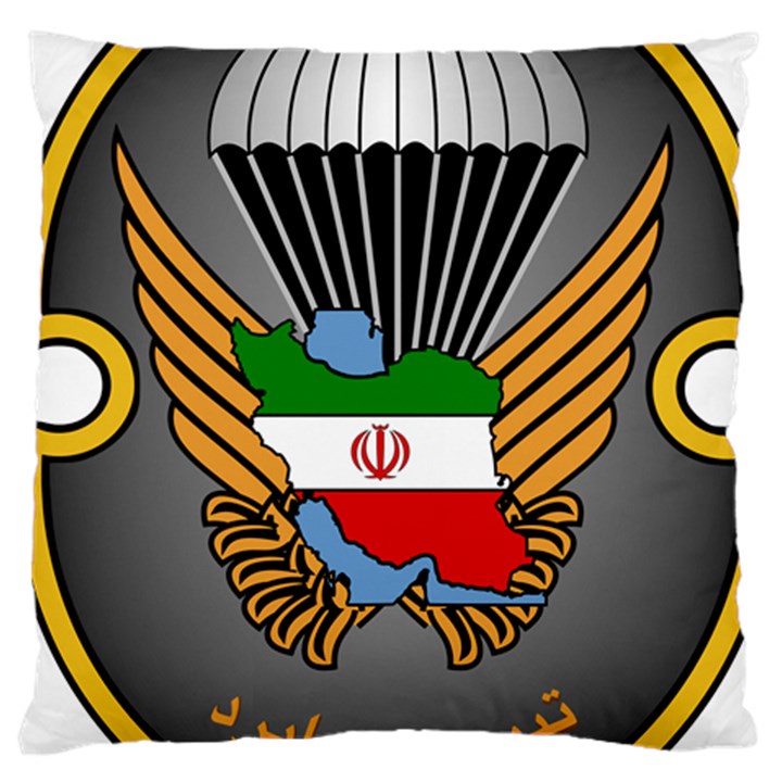 Insignia of Iranian Army 55th Airborne Brigade Large Cushion Case (One Side)