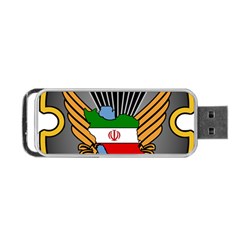 Insignia Of Iranian Army 55th Airborne Brigade Portable Usb Flash (two Sides) by abbeyz71