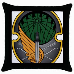 Iranian Army 65th Airborne Special Forces Brigade Insignia Throw Pillow Case (Black)