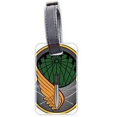 Iranian Army 65th Airborne Special Forces Brigade Insignia Luggage Tags (Two Sides)