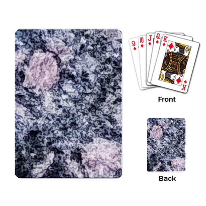 Garden of the Phoenix Granite Playing Cards Single Design