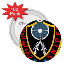 Nohed Sniper Badge 2 25  Buttons (100 Pack)  by abbeyz71