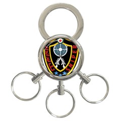 Nohed Sniper Badge 3-ring Key Chains by abbeyz71