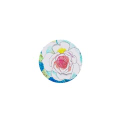 Favorite Rose Watercolor   1  Mini Magnets by okhismakingart