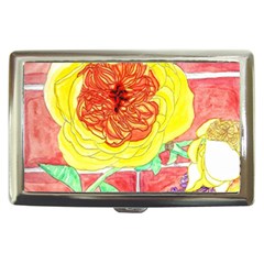 Reid Hall Rose Watercolor Cigarette Money Case by okhismakingart