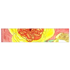 Reid Hall Rose Watercolor Small Flano Scarf by okhismakingart