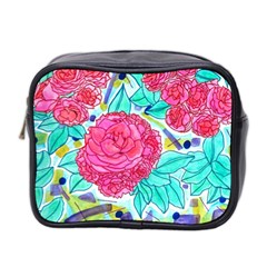 Roses And Movie Theater Carpet Mini Toiletries Bag (two Sides) by okhismakingart
