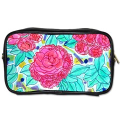 Roses And Movie Theater Carpet Toiletries Bag (one Side) by okhismakingart