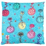 Flower Orbs  Standard Flano Cushion Case (Two Sides) Front