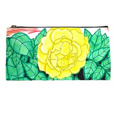 Sunset Rose Watercolor Pencil Cases by okhismakingart