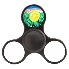 Sunset Rose Watercolor Finger Spinner by okhismakingart