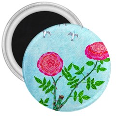 Roses and Seagulls 3  Magnets