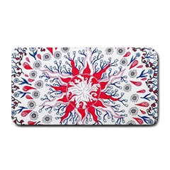 Flaming Sun Abstract Medium Bar Mats by okhismakingart