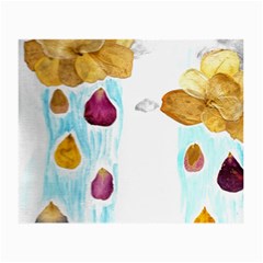 Rose Petal Shower Small Glasses Cloth by okhismakingart