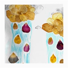 Rose Petal Shower Medium Glasses Cloth by okhismakingart