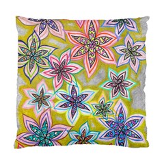 Bubble Flowers Standard Cushion Case (one Side) by okhismakingart