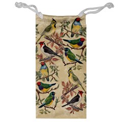 Vintage Birds Jewelry Bag by Valentinaart