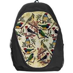 Vintage Birds Backpack Bag