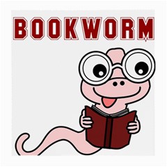 Literal Bookworm Medium Glasses Cloth by emeraldwolfpress