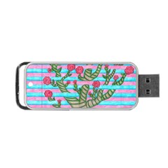 Notebook Flower Tree Portable Usb Flash (one Side) by okhismakingart