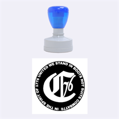 Combat76 Medium Rubber Stamp (round)