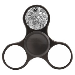 Floral Jungle Black And White Finger Spinner by okhismakingart