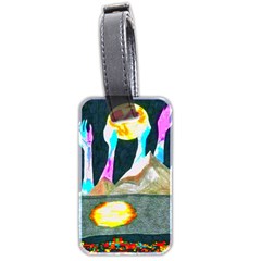 Angel s City Scanned Version Luggage Tags (two Sides) by okhismakingart