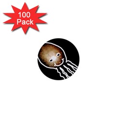 Friendly Firework Squid 1  Mini Buttons (100 Pack)  by okhismakingart